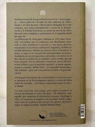 Eca de Queirós y María Judite de Carbalho35