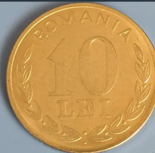 3 Monedas Rumanía 5000 1000 y 10 Lei