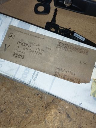 Llaves de bloqueo de manija de puerta Mercedes