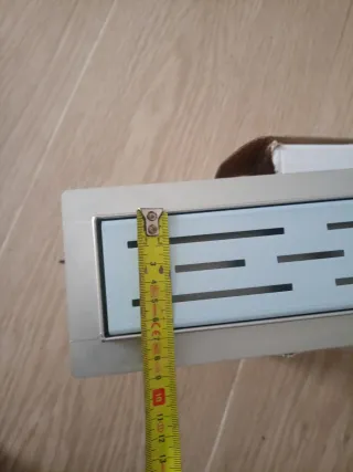 Canaleta de ducha metálica