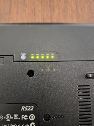 Samsung R522 Portátil Negro/Gris