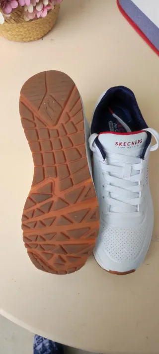 Zapatillas Skechers Blancas Air-Cooled