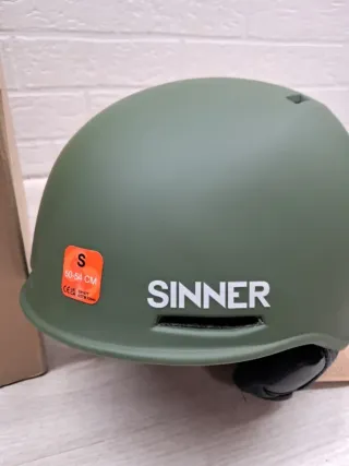 Casco de esquí Sinner verde S