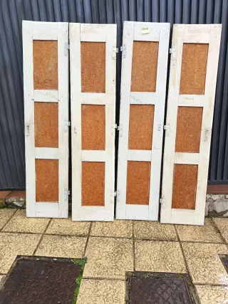 Contraventanas de madera , 15e unidad