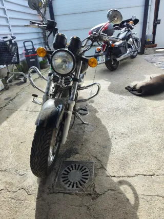 Moto Cruiser 125cc Negra Manual