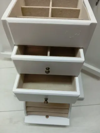 Organizzatore Gioielli Bianco