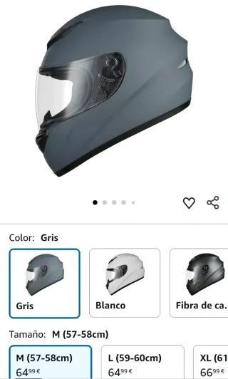 Casco Integral Favoto Moto tamaño S