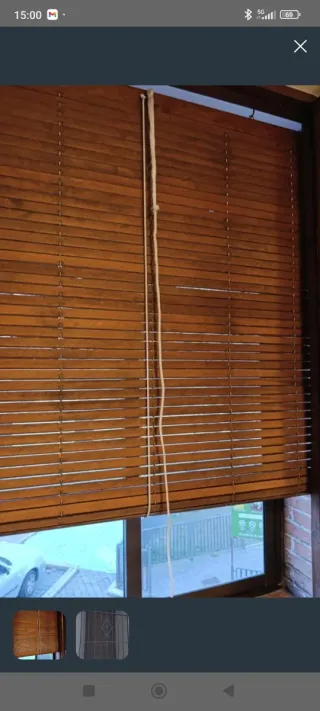 2 Persianas Alicantinas Madera