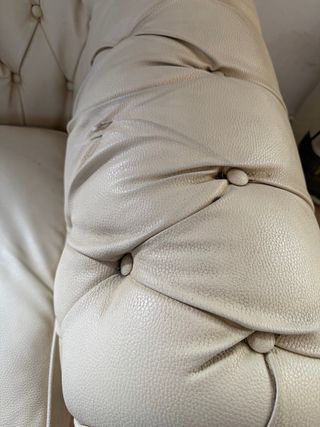 SE NECESITA GRÚA Regalo Sofá Chesterfield Piel