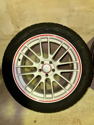 Llantas de aleación 17” 5x100