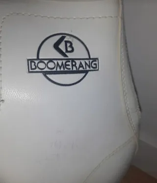 Patines 4 Ruedas Boomerang Blancos. Talla 40