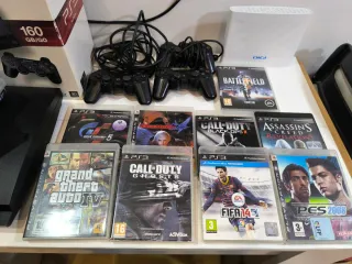 Consola PlayStation 3 slim con 160GB caja original