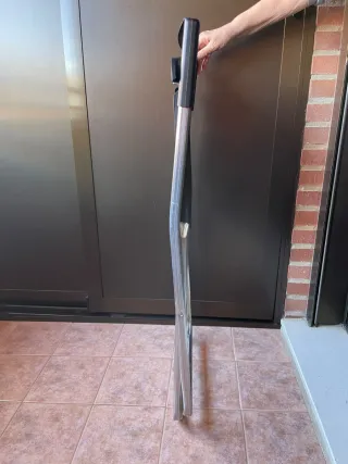 Silla plegable Ikea GUNDE Negra/Plata