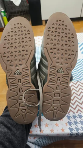 Zapatillas Halterofilia Adidas Grises