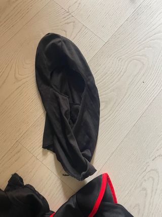 Disfraz Ninja Infantil Negro y Rojo