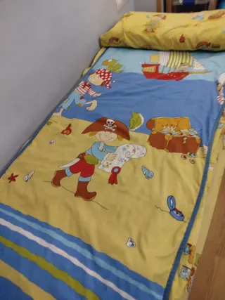 Cortinas piratas + edredón regalo
