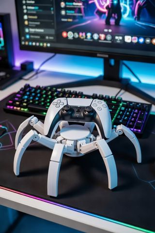 Soporte araña para mando PS5/PS4/PC