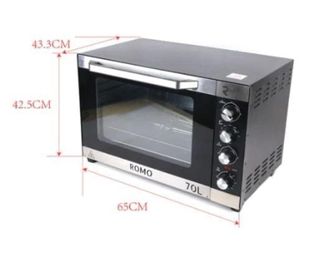 Horno sobremesa Romo 70L