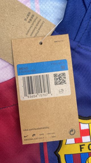 Camiseta FC Barcelona Nike Talla M