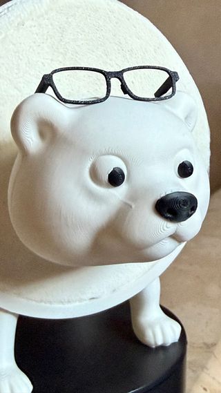 Portarotolo Carta Igienica Orso Occhiali