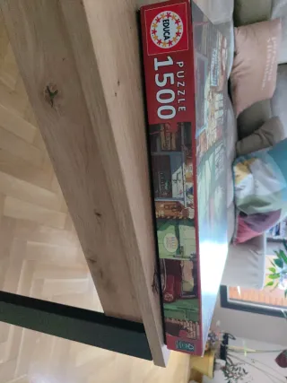 Puzzle 1500 piezas Educa Garaje dibujo