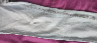 Pantalón vaquero azul claro para mujer