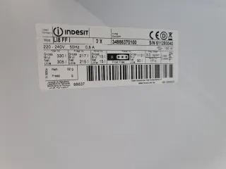 Nevera Indesit A++