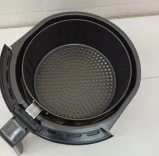 Freidora de aire negra 3,5l 1500w