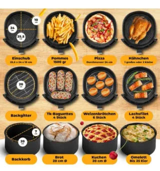 Freidora de aire 6.5L