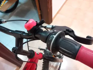 Bicicleta Montaña 20 B-Twin Roja