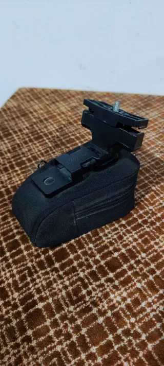 Bolsa sillín bicicleta negra