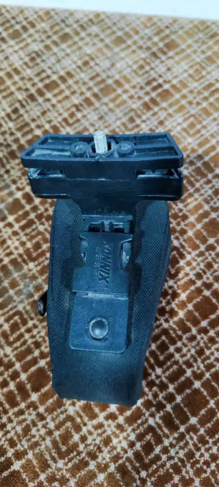 Bolsa sillín bicicleta negra