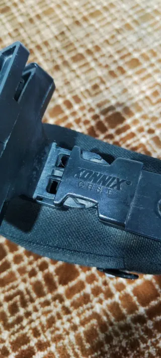 Bolsa sillín bicicleta negra