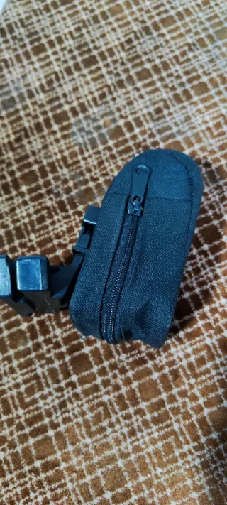 Bolsa sillín bicicleta negra