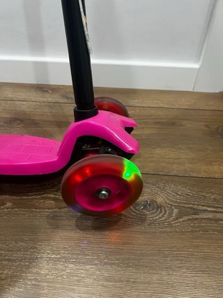 Patinete infantil 3 ruedas rosa