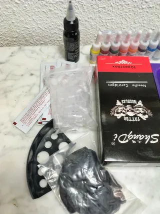 Kit Máquina Tatuaje Inalámbrica