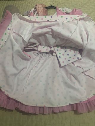 Traje de flamenca Ana Barroso lunares