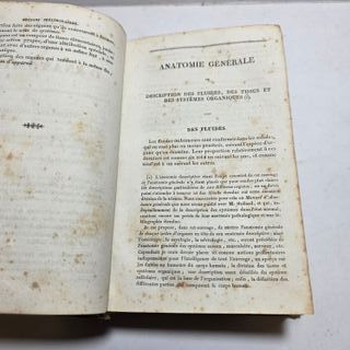 Libro Antico 1834 Trattato D’anatomia Bayle Medico