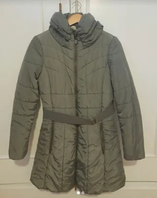 Chaquetón plumífero gris talla L/40