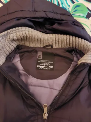 Chaqueta acolchada invierno Clockhouse Talla M