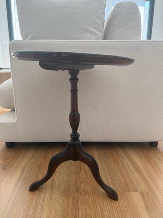 Mesa auxiliar vintage madera
