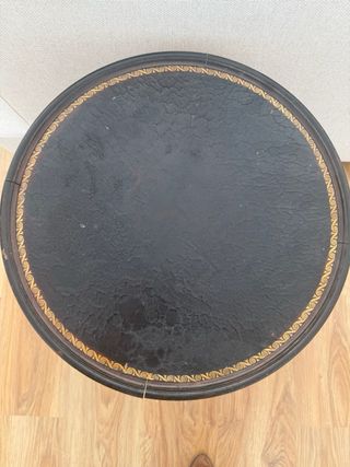 Mesa auxiliar vintage madera