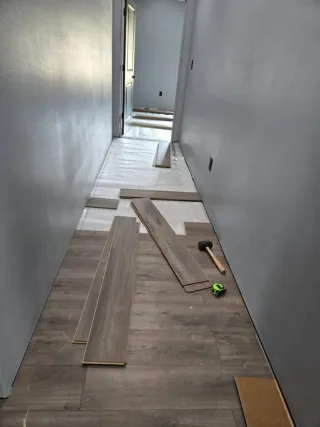 Instalación suelo laminado