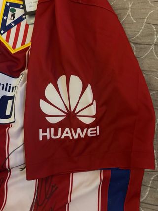 Camiseta vintage Atlético de Madrid Firmada L