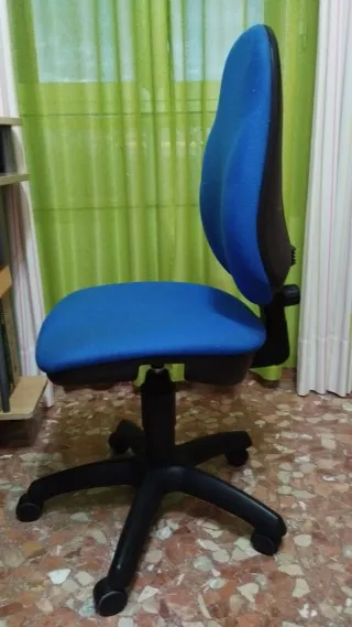 Silla de escritorio azul