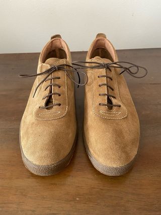 Scarpe 41,5 in pelle scamosciata Made in Italy