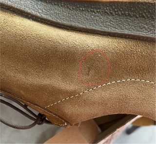 Scarpe 41,5 in pelle scamosciata Made in Italy