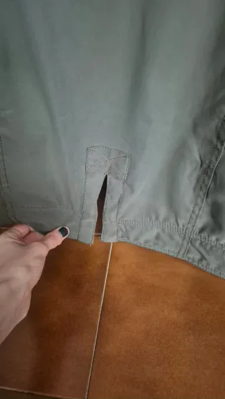 Parka Hollister verde oliva