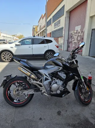 Zontes 310R Moto Naked Negra