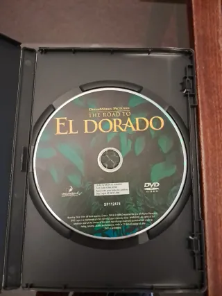 DVD El Príncipe de Egipto + El Dorado